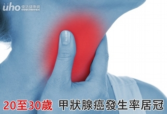 20至30歲 甲狀腺癌發生率居冠