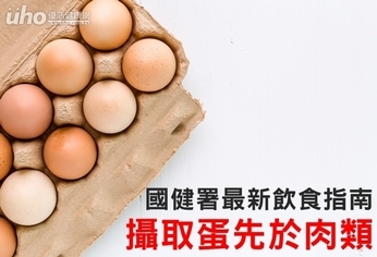 國健署最新飲食指南 攝取蛋先於肉類