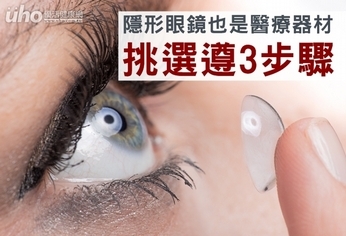 隱形眼鏡也是醫療器材 挑選遵3步驟