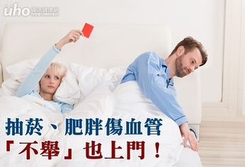 抽菸、肥胖傷血管 「不舉」也上門!