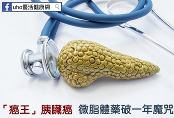 「癌王」胰臟癌 微脂體藥破一年魔咒