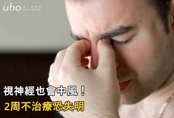 視神經也會中風!2周不治療恐失明