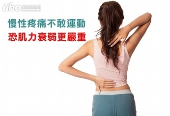 慢性疼痛不敢運動 恐肌力衰弱更嚴重