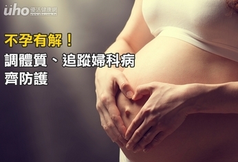 不孕有解!調體質、追蹤婦科病齊防護
