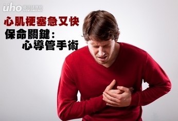 心肌梗塞急又快 保命關鍵心導管手術
