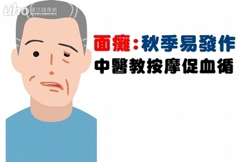 秋季易發「面癱」 中醫教按摩促血循