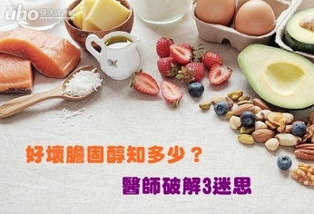 好壞膽固醇知多少?醫師破解3迷思