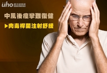 中風後痙攣難復健 肉毒桿菌注射舒緩