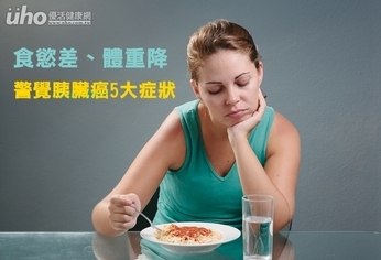 食慾差、體重降 警覺胰臟癌5大症狀