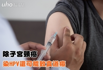 除子宮頸癌 染HPV還可能致食道癌