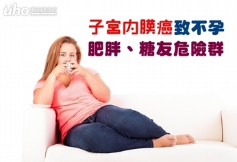 子宮內膜癌致不孕 肥胖、糖友危險群