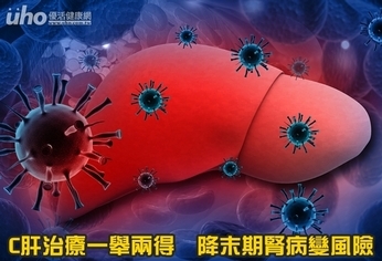 C肝治療一舉兩得 降末期腎病變風險