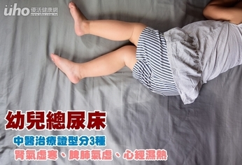 幼兒總尿床 中醫治療證型分3種