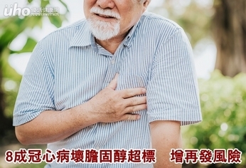 8成冠心病壞膽固醇超標 增再發風險