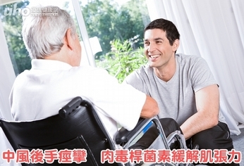 中風後手痙攣　肉毒桿菌素緩解肌張力