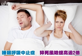 睡眠呼吸中止症 猝死風險提高逾2倍