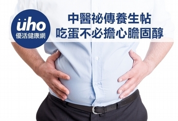 中醫祕傳養生帖 吃蛋不必擔心膽固醇