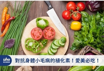 對抗身體小毛病的植化素!愛美必吃!
