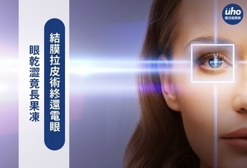 眼乾澀竟長果凍 結膜拉皮術終還電眼