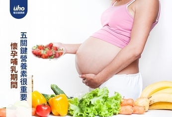 懷孕哺乳期間　五關鍵營養素很重要