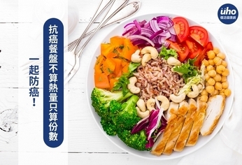 一起防癌!抗癌餐盤不算熱量只算份數