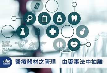 醫療器材之管理 由藥事法中抽離