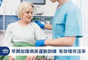 早期加護病房運動訓練 有效增存活率