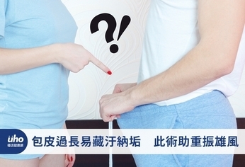 包皮過長易藏汙納垢 此術助重振雄風