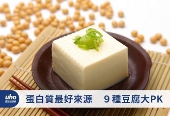 蛋白質最好來源 9種豆腐大PK