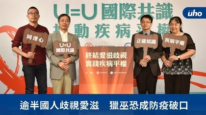 逾半國人歧視愛滋 獵巫恐成防疫破口