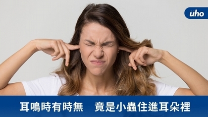 耳鳴時有時無 竟是小蟲住進耳朵裡