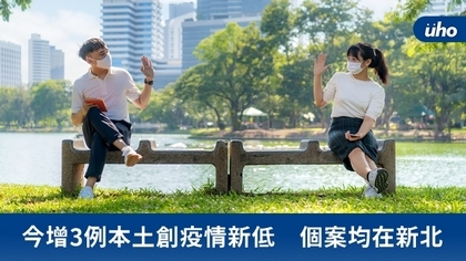 今增3例本土創疫情新低 個案均在新北