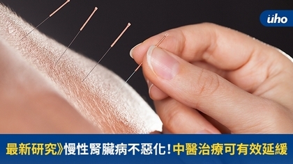 最新研究》慢性腎臟病不惡化!中醫治療可有效延緩