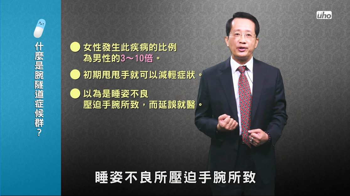 甚麼是腕隧道症候群？